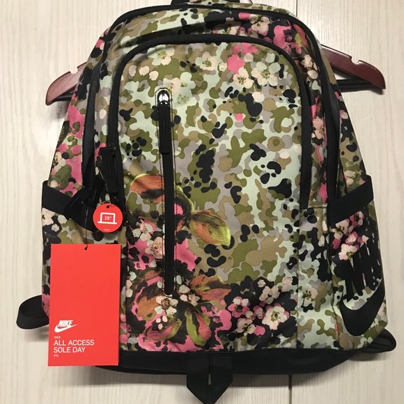 floral nike backpack